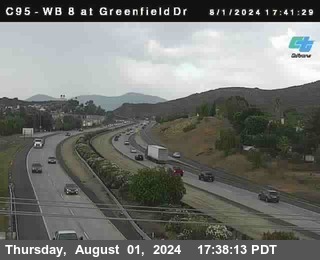 WB 8 at Greenfield Street