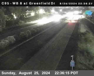 WB 8 at Greenfield Street