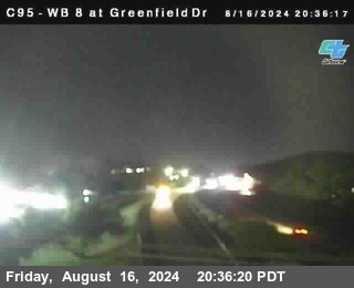 WB 8 at Greenfield Street