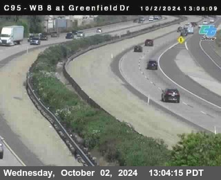 WB 8 at Greenfield Street