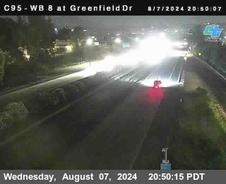 WB 8 at Greenfield Street