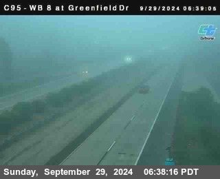 WB 8 at Greenfield Street