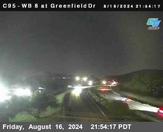 WB 8 at Greenfield Street