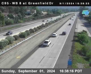 WB 8 at Greenfield Street