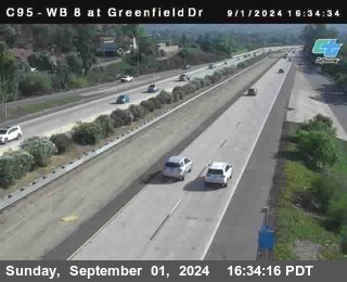 WB 8 at Greenfield Street