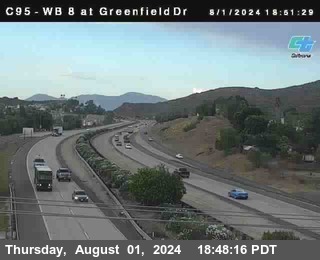 WB 8 at Greenfield Street