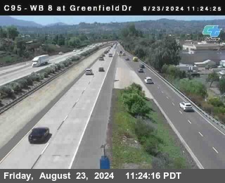 WB 8 at Greenfield Street