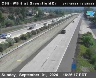 WB 8 at Greenfield Street