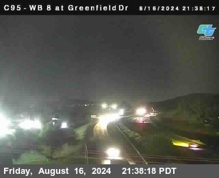 WB 8 at Greenfield Street