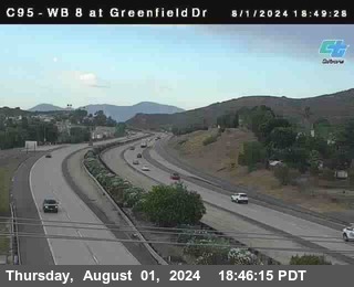 WB 8 at Greenfield Street