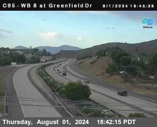 WB 8 at Greenfield Street