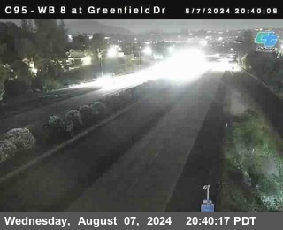 WB 8 at Greenfield Street