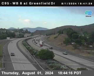 WB 8 at Greenfield Street