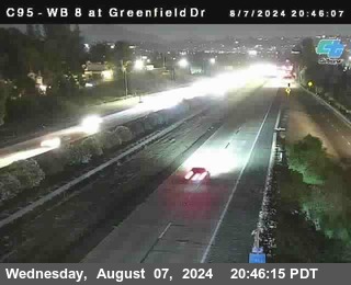 WB 8 at Greenfield Street