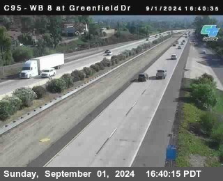 WB 8 at Greenfield Street