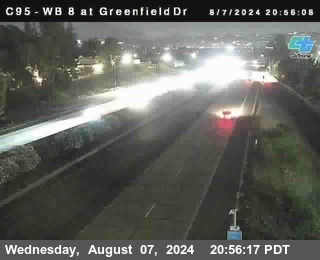 WB 8 at Greenfield Street