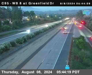 WB 8 at Greenfield Street