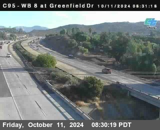 WB 8 at Greenfield Street