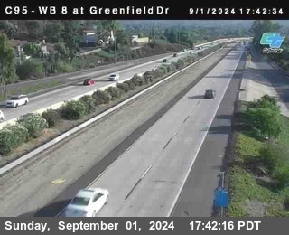 WB 8 at Greenfield Street