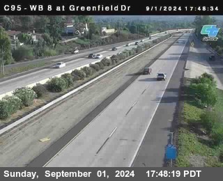 WB 8 at Greenfield Street