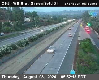 WB 8 at Greenfield Street