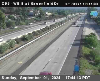 WB 8 at Greenfield Street