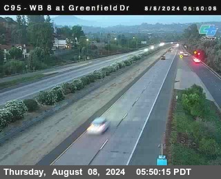 WB 8 at Greenfield Street