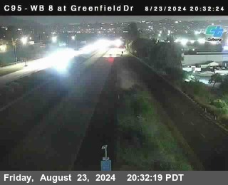 WB 8 at Greenfield Street