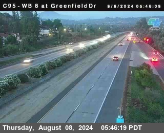 WB 8 at Greenfield Street