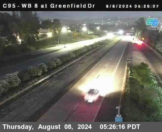 WB 8 at Greenfield Street