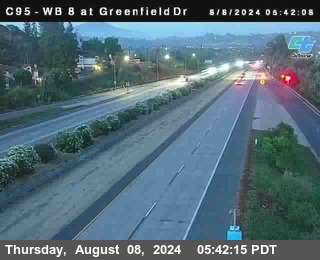 WB 8 at Greenfield Street