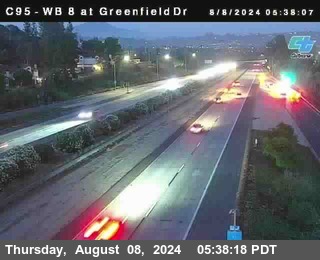 WB 8 at Greenfield Street