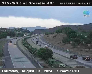 WB 8 at Greenfield Street