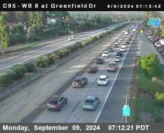 WB 8 at Greenfield Street