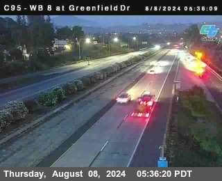 WB 8 at Greenfield Street