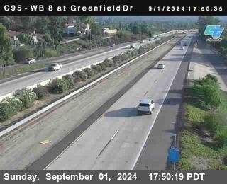 WB 8 at Greenfield Street