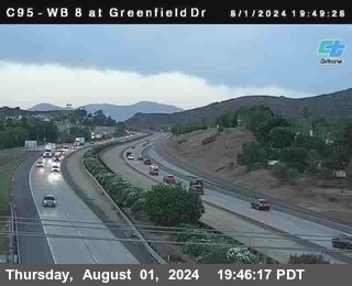 WB 8 at Greenfield Street