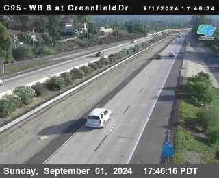 WB 8 at Greenfield Street