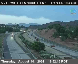 WB 8 at Greenfield Street