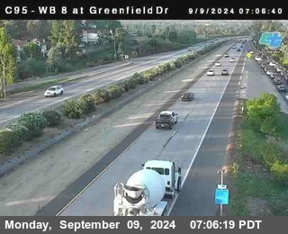 WB 8 at Greenfield Street