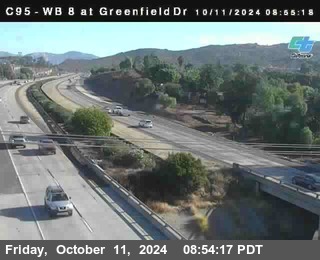 WB 8 at Greenfield Street