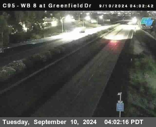 WB 8 at Greenfield Street