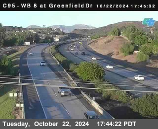 WB 8 at Greenfield Street