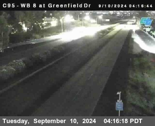 WB 8 at Greenfield Street