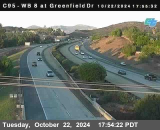 WB 8 at Greenfield Street