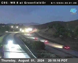 WB 8 at Greenfield Street