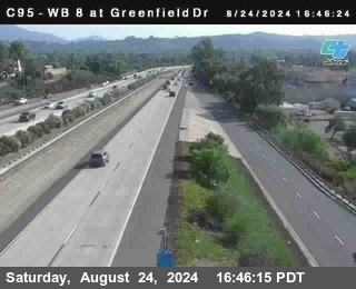 WB 8 at Greenfield Street