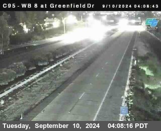 WB 8 at Greenfield Street