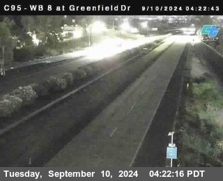 WB 8 at Greenfield Street