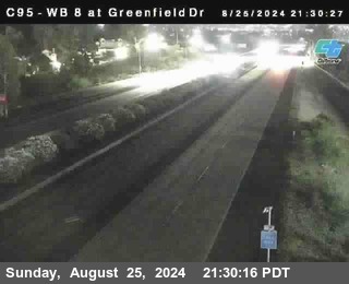 WB 8 at Greenfield Street